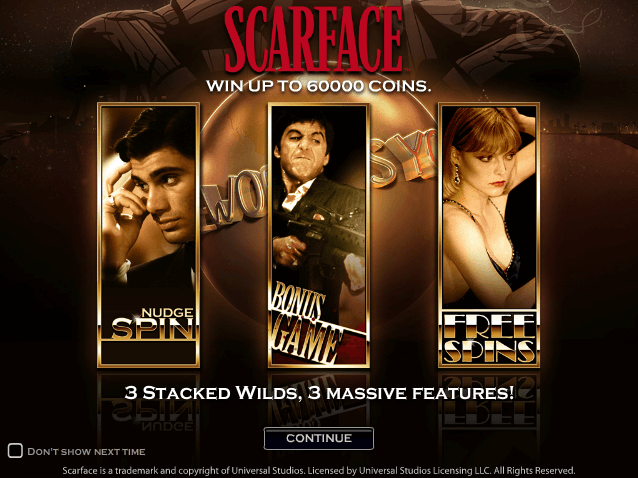 Slot Scarface Gratis