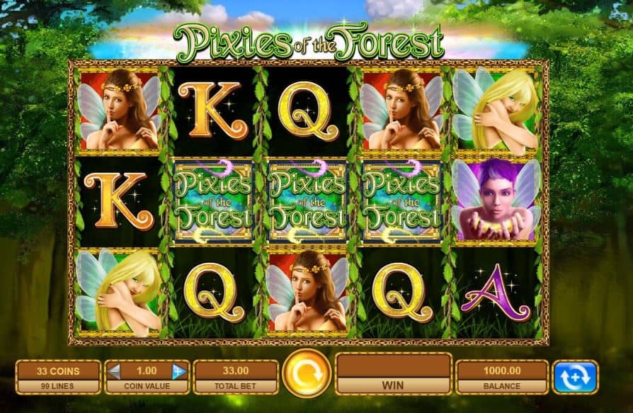 slot pixies of the forest