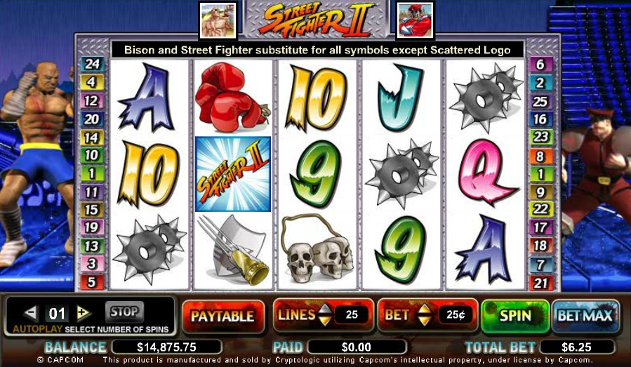 slot street fighter 2 gratis