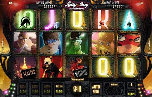 slot machine lady bug