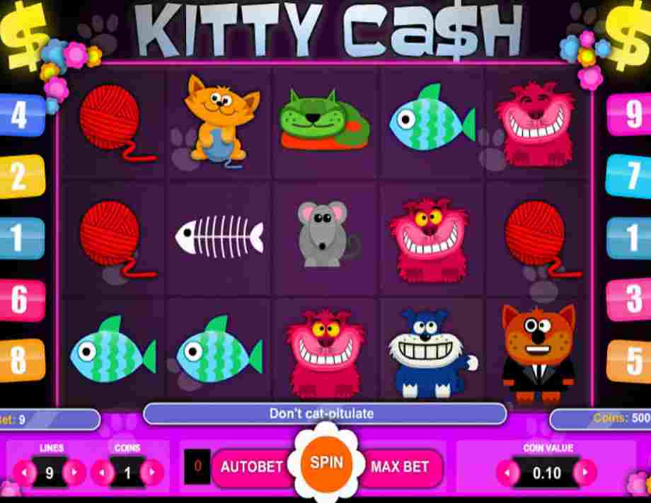 slot machine kitty cash