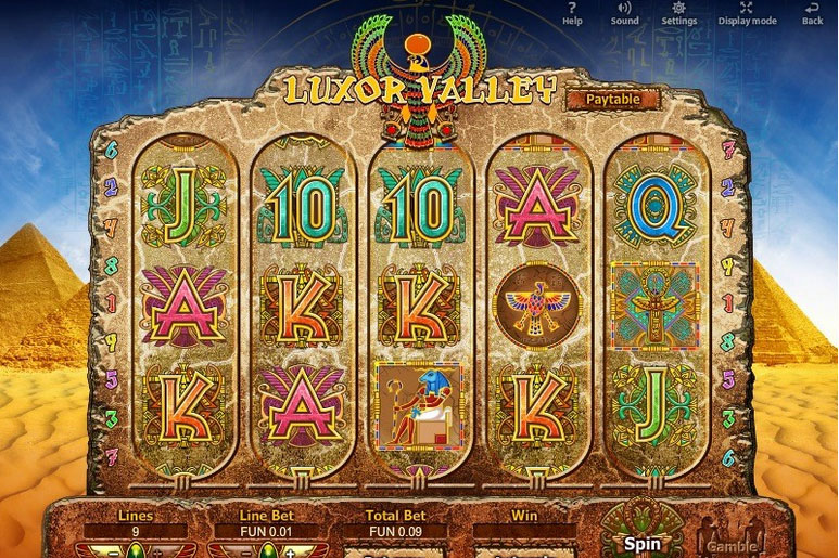 slot online luxor valley